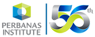 Logo Perbanas Institute dan Logo dies 56